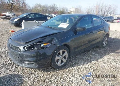2015 Dodge Dart Sxt из США, поврежденный, VIN 1C3CDFBB2FD236836